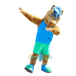 Allan Mustang Uniform, Allan Mustang Mascot Costume