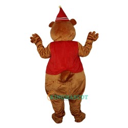 Bear Brown Cartoon Uniform, Bear Brown Cartoon Mascot Costume
