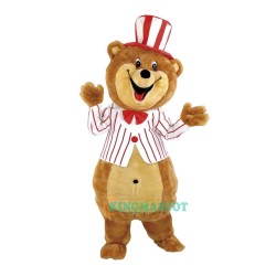 Cute Friendly Bear Uniform circus, Cute Friendly Bear Mascot Costume circus