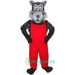 Big Bad Wolf Uniform, Big Bad Wolf Mascot Costume