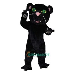 Black Cat Wolf Leopard Dog Cartoon Uniform, Black Cat Wolf Leopard Dog Cartoon Mascot Costume