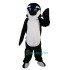 Black Dolphin Cartoon Uniform, Black Dolphin Cartoon Mascot Costume