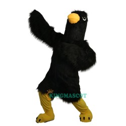 Black Eagle Cartoon Uniform, Black Eagle Cartoon Mascot Costume