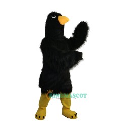 Black Eagle Cartoon Uniform, Black Eagle Cartoon Mascot Costume