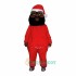 Black Santa Uniform, Black Santa Mascot Costume