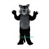 Black Wolf Cartoon Animal Uniform, Black Wolf Cartoon Animal Mascot Costume