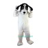 Black and White Dog Cartoon Uniform, Black and White Dog Cartoon Mascot Costume