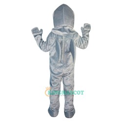 Blue Dolphin Cartoon Uniform, Blue Dolphin Cartoon Mascot Costume
