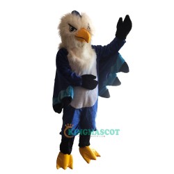 Blue Eagle Cartoon Uniform, Blue Eagle Cartoon Mascot Costume