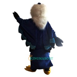 Blue Eagle Cartoon Uniform, Blue Eagle Cartoon Mascot Costume