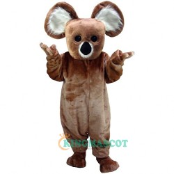 Brown Koala Uniform, Brown Koala Lightweight Mascot Costume