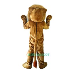Brown Lion Uniform, Brown Lion Mascot Costume