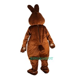Brown Rabbit Uniform Bunny Uniform, Brown Rabbit Costume Bunny Mascot Costume