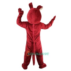 Brown Wolf Dog Cartoon Uniform, Brown Wolf Dog Cartoon Mascot Costume