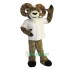 College Power Ram Uniform, College Power Ram Mascot Costume