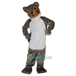 Cartoon Grey Squirrel Uniform, Cartoon Grey Squirrel Mascot Costume
