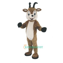 Cute Happy Chamois Uniform, Cute Happy Chamois Mascot Costume
