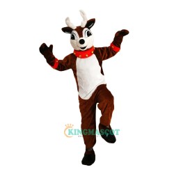 Christmas Elk Cartoon Uniform, Christmas Elk Cartoon Mascot Costume