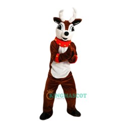 Christmas Elk Cartoon Uniform, Christmas Elk Cartoon Mascot Costume