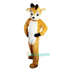 Christmas Elk Cartoon Uniform, Christmas Elk Cartoon Mascot Costume