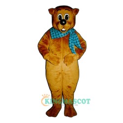 Chuckie Woodchuck Uniform, Chuckie Woodchuck Mascot Costume