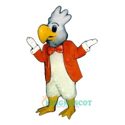 Cockatoo Jacket & Bowtie Uniform, Cockatoo Jacket & Bowtie Mascot Costume