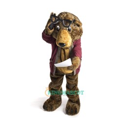 College Bear Uniform, College Bear Mascot Costume