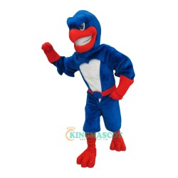 College Ferocious River hawk Uniform, College Ferocious River hawk Mascot Costume