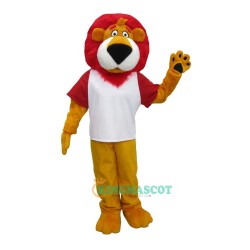 College Friendly Lion Uniform, College Friendly Lion Mascot Costume