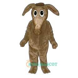 Comic Aardvark Uniform, Comic Aardvark Mascot Costume
