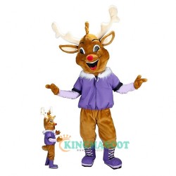 Cute Reindeer Uniform, Cute Reindeer Mascot Costume