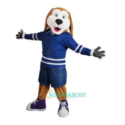 Handsome Duke Dog Uniform, Handsome Duke Dog Mascot Costume