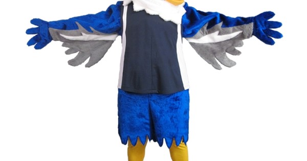 College Eagle Uniform, College Eagle Mascot Costume