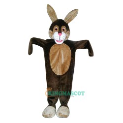 Easter Bunny Uniform Adult Size Faux Fur Shaggy Uniform, Easter Bunny Costume Adult Size Faux Fur Shaggy Mascot Costume