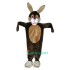 Easter Bunny Uniform Adult Size Faux Fur Shaggy Uniform, Easter Bunny Costume Adult Size Faux Fur Shaggy Mascot Costume