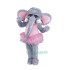 Cute Friendly Elephant Uniform, Cute Friendly Elephant Mascot Costume