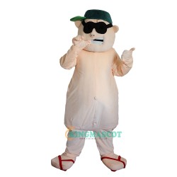 Fat Man Cartoon Uniform, Fat Man Cartoon Mascot Costume