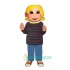 Girl Uniform, Girl Mascot Costume