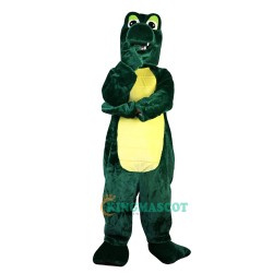 Green Crocodile Cartoon Uniform, Green Crocodile Cartoon Mascot Costume