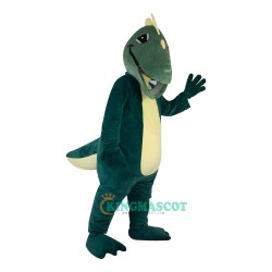 Green Dinosaur Dragon Crocodilian Cartoon Uniform, Green Dinosaur Dragon Crocodilian Cartoon Mascot Costume