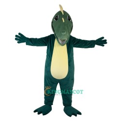 Green Dinosaur Dragon Crocodilian Cartoon Uniform, Green Dinosaur Dragon Crocodilian Cartoon Mascot Costume
