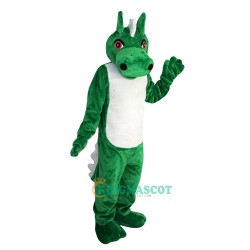 Green Dinosaur Dragon Uniform, Green Dinosaur Dragon Mascot Costume