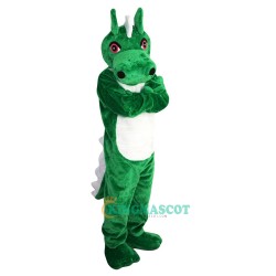 Green Dinosaur Dragon Uniform, Green Dinosaur Dragon Mascot Costume