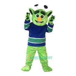 Green Elves Monsters Cartoon Uniform, Green Elves Monsters Cartoon Mascot Costume