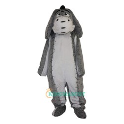 Grey Donkey Jackass Neddy Cartoon Uniform, Grey Donkey Jackass Neddy Cartoon Mascot Costume
