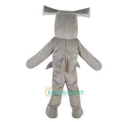 Grey Shark Tiger Shark Cartoon Uniform, Grey Shark Tiger Shark Cartoon Mascot Costume