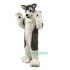 Grey Wolf Husky Dog Cartoon Uniform, Grey Wolf Husky Dog Cartoon Mascot Costume