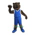 College Growler Bear Uniform, College Growler Bear Mascot Costume