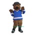 College Hockey Bear Uniform, College Hockey Bear Mascot Costume