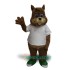 Holiday Park Squirrel Uniform, Holiday Park Squirrel Mascot Costume